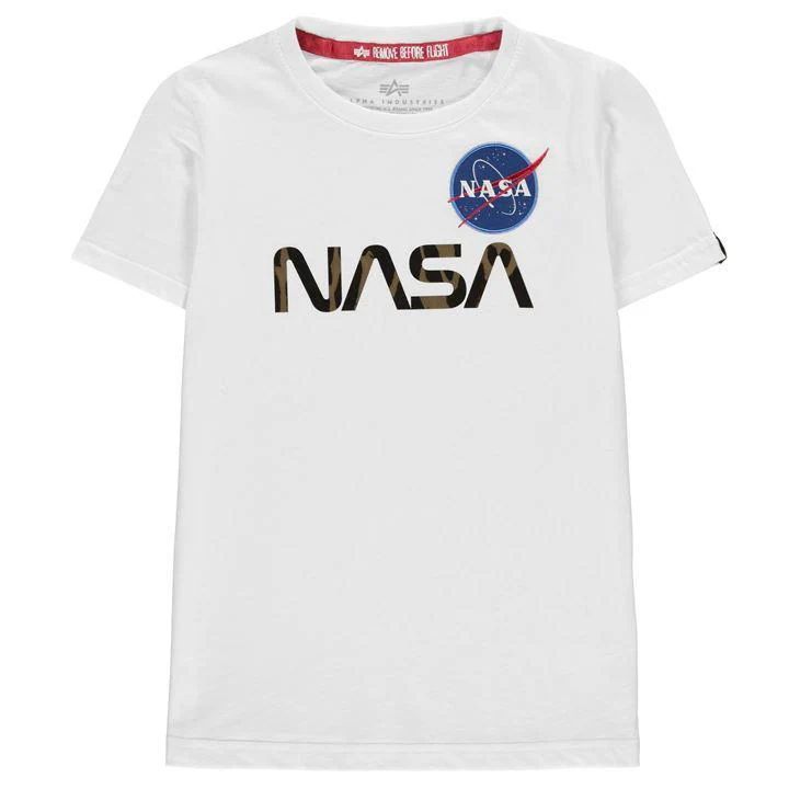 NASA Reflect T Shirt - White