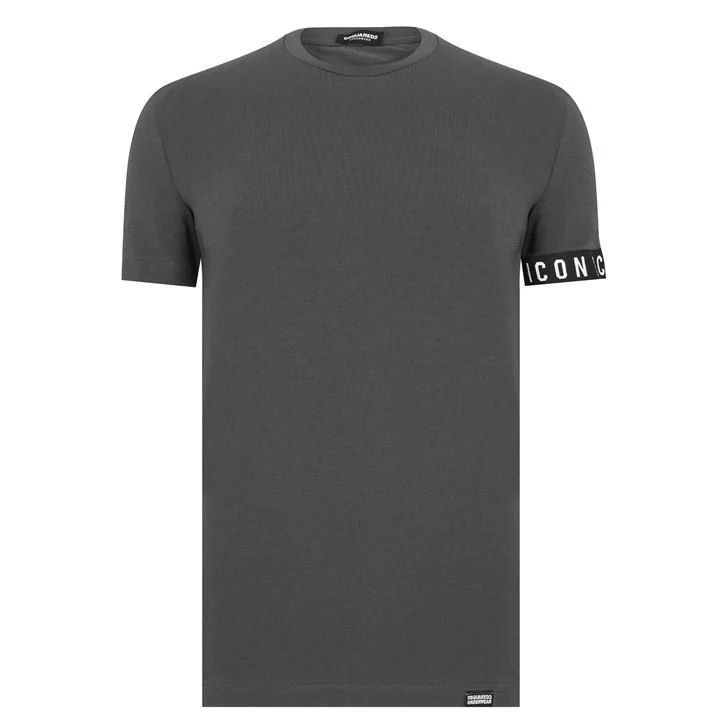 Icon Band T Shirt - Grey