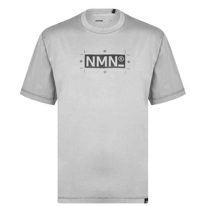 Nmn Logo T Shirt - Grey