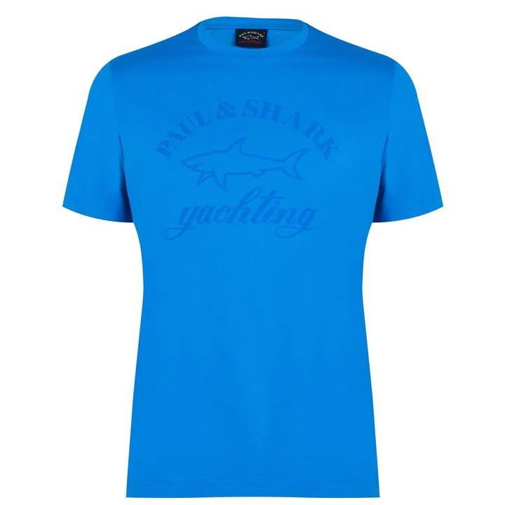 Tonal Printed T Shirt - Blue