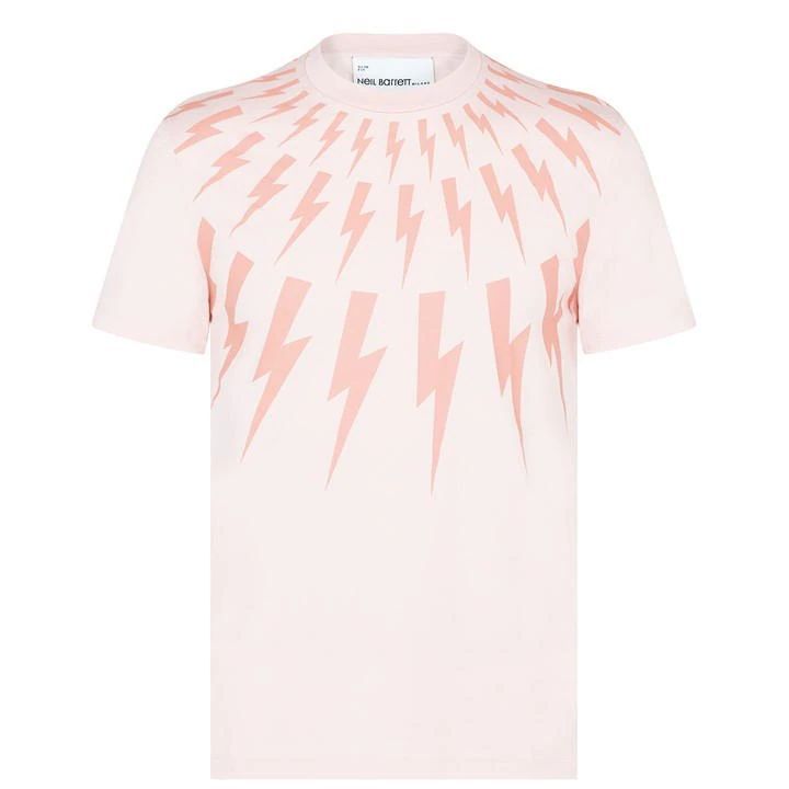 Lightning Bolt T Shirt - Pink