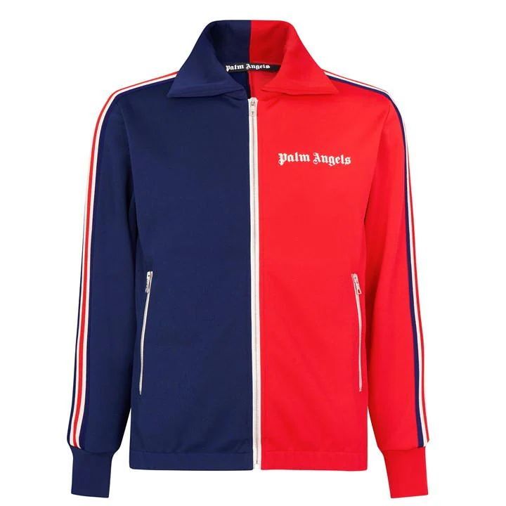 Two Tone Track Jacket - Red