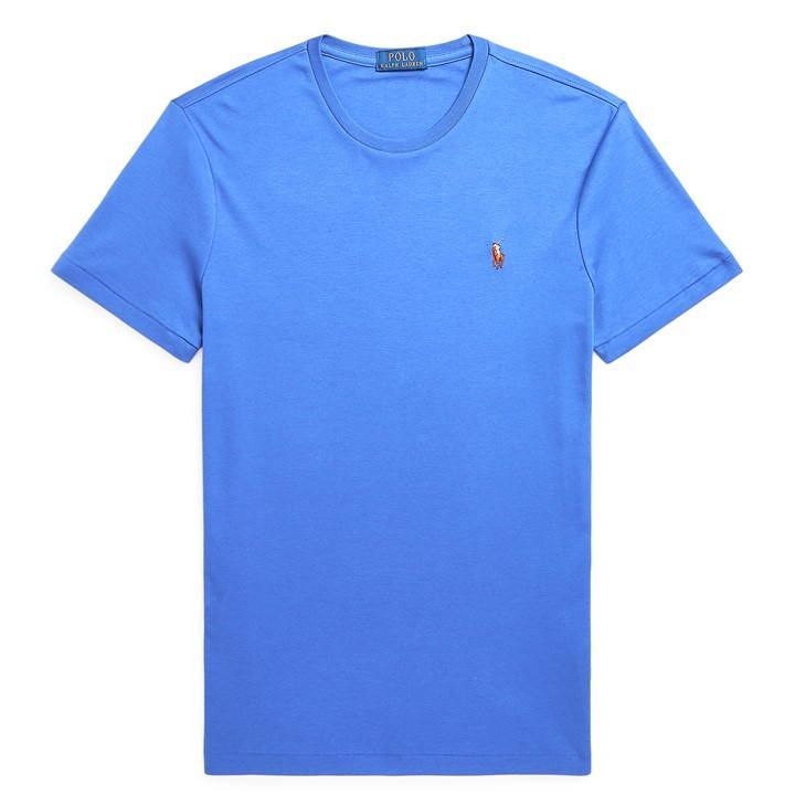Pima Cotton T Shirt - Blue