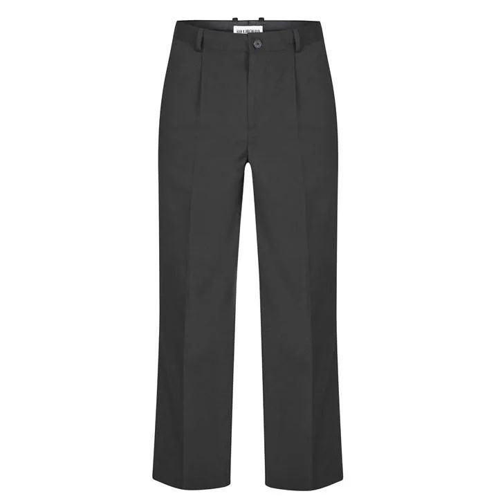 Loose Fitted Trousers - Black