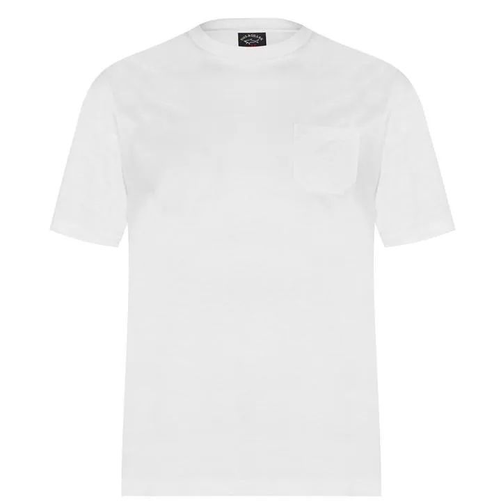 Logo Pocket T-Shirt - White