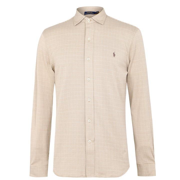 Polo Ralph Lauren Sport Chequered Shirt Mens - Brown