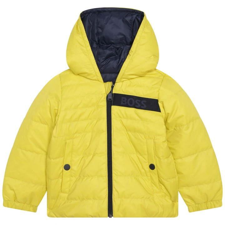 Reversible Padded Jacket - Yellow