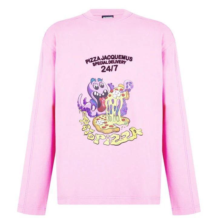 Le Octopizza T Shirt - Pink