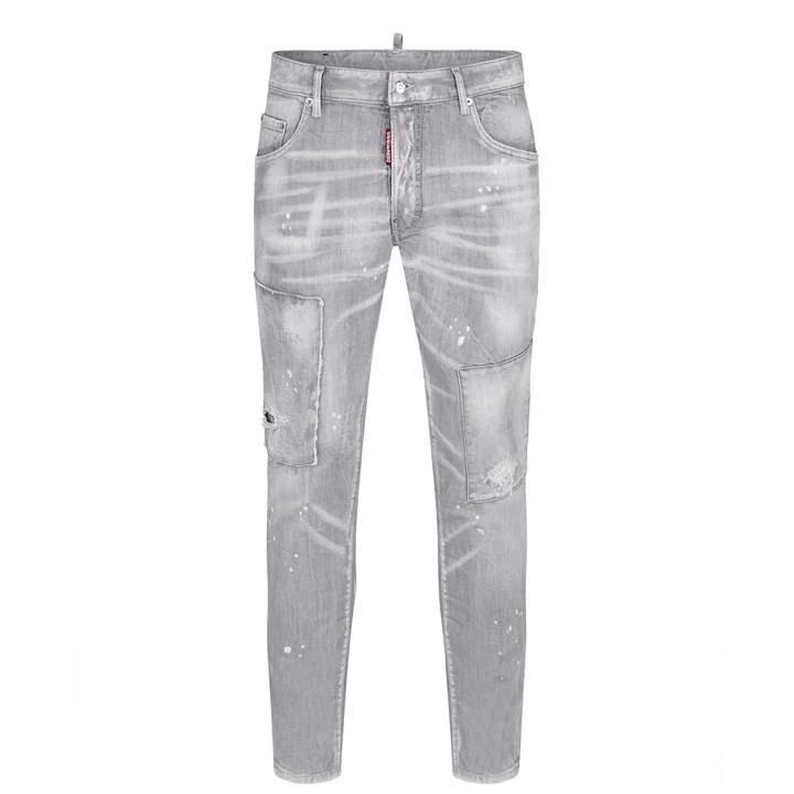 Skater Washed Jeans - Grey