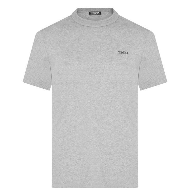 Short Sleeve T Shirt - Grey