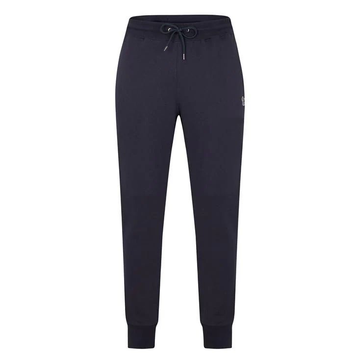 Zebra Logo Slim Jogging Pants - Blue