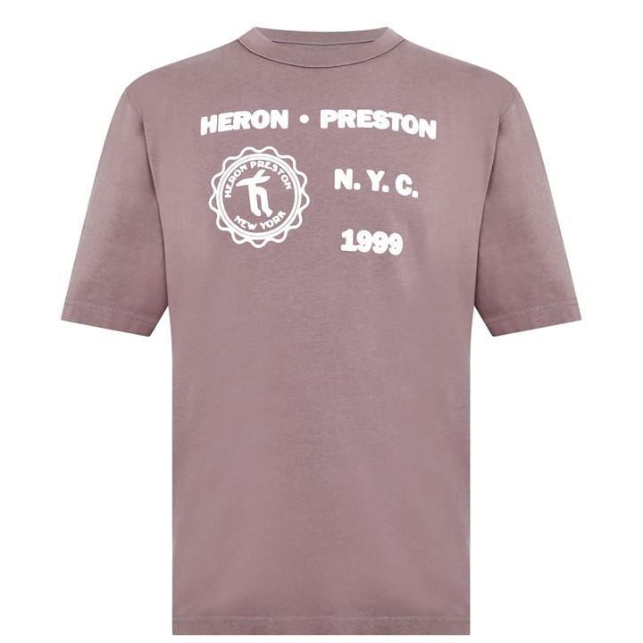 Medieval Heron T Shirt - Grey