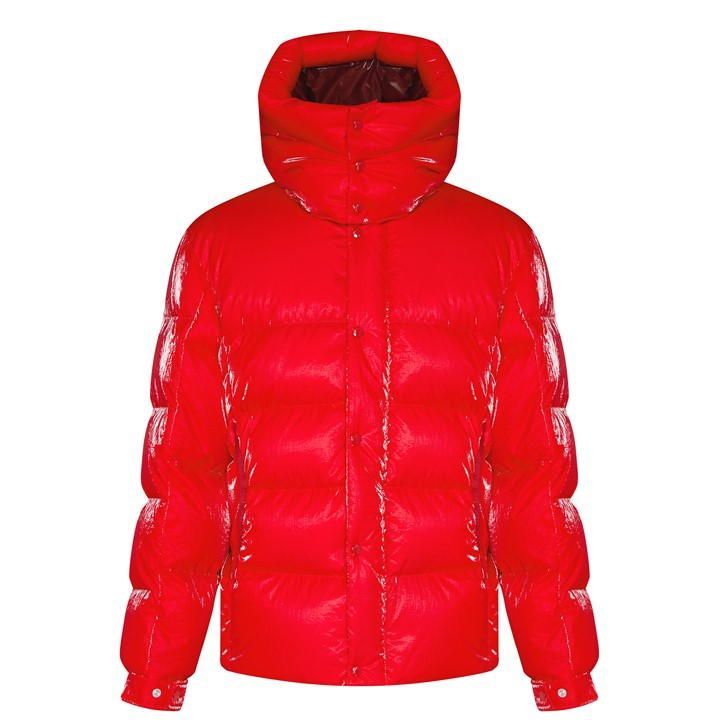 Verdon Short Down Puffer Jacket - Red