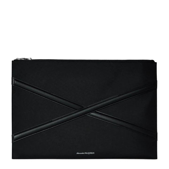 the Harness Zip Pouch - Black