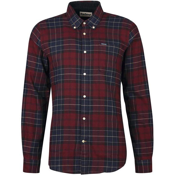 Rasay Tailored Fit Shirt - Red