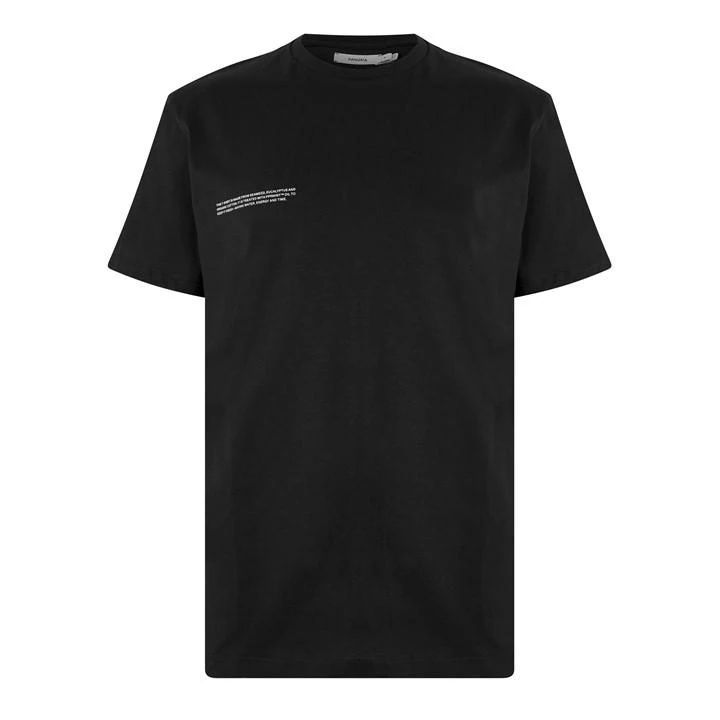 Organic Cotton T-Shirt With Pprmint Tm - Black