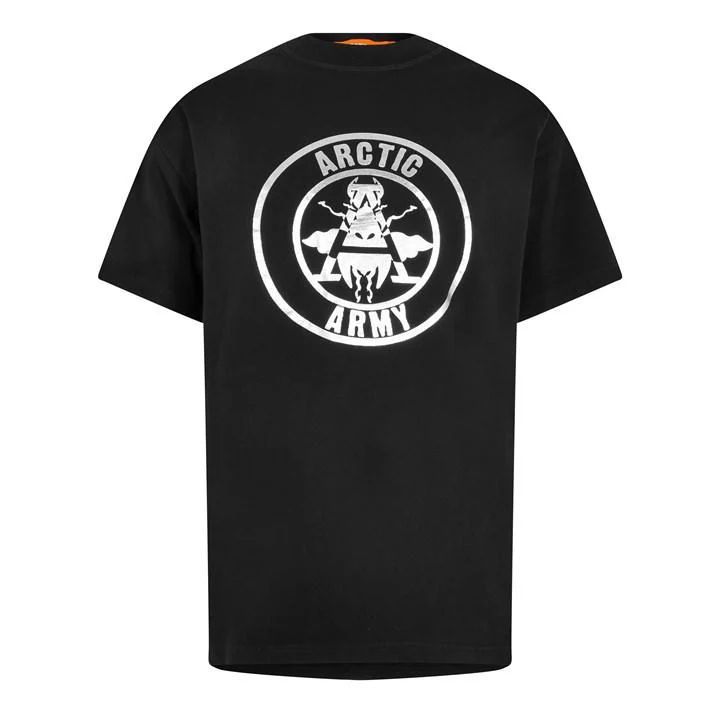 Metallic Logo T-Shirt - Black