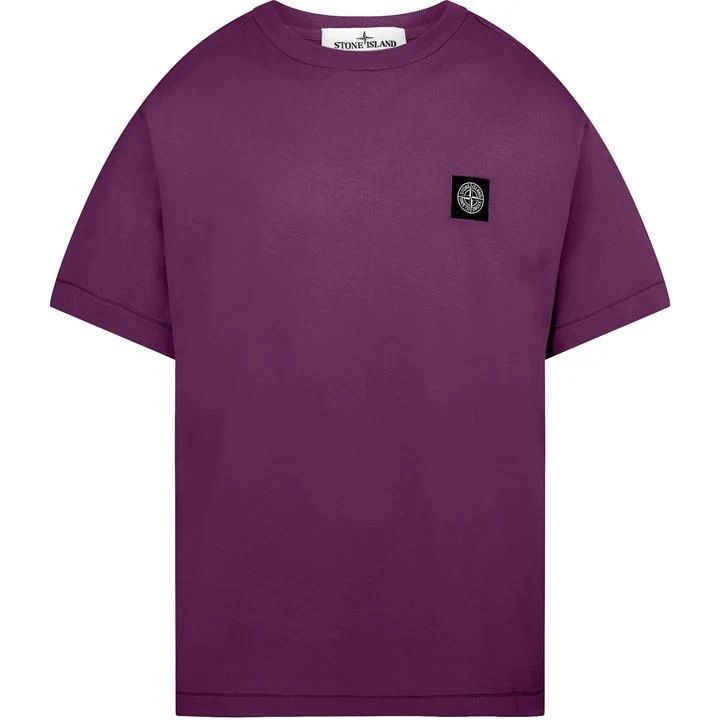 Patch Logo t Shirt - Purple