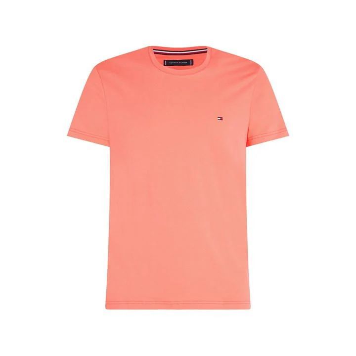 Stretch Slim Fit T-Shirt - Orange