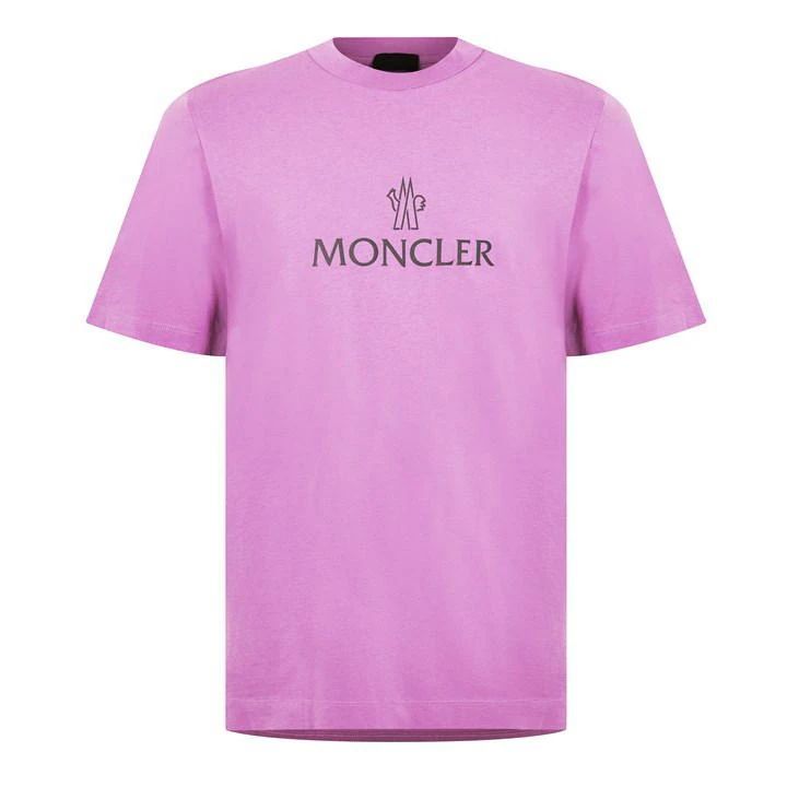 Text Logo T Shirt - Pink