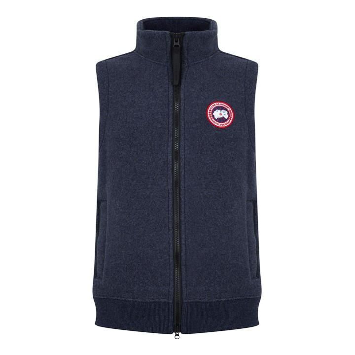 Mersey Fleece Gilet - Blue