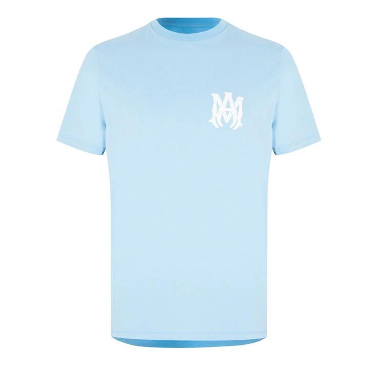 Printed Ma Logo T Shirt - Blue