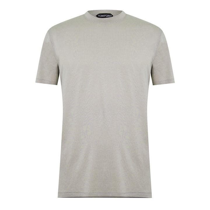 Short Sleeve Logo T Shirt - Beige