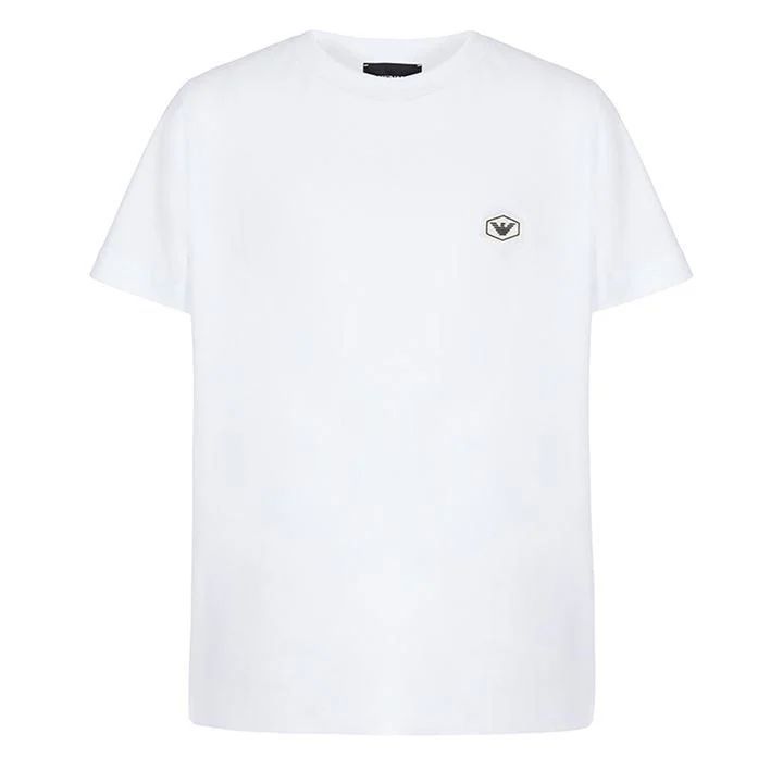 Badge Logo T Shirt - White