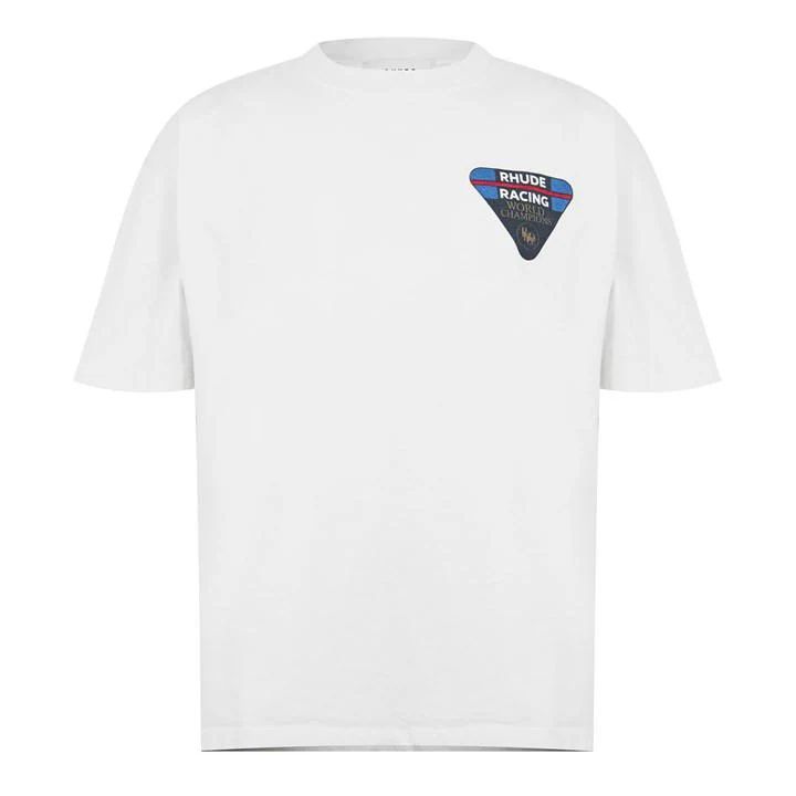 Race Patch T Shirt - White