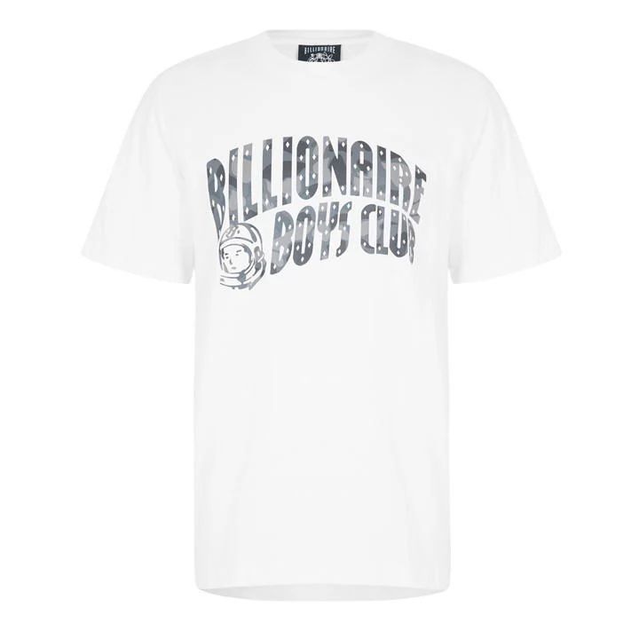 Camouflage Arch Logo t Shirt - White