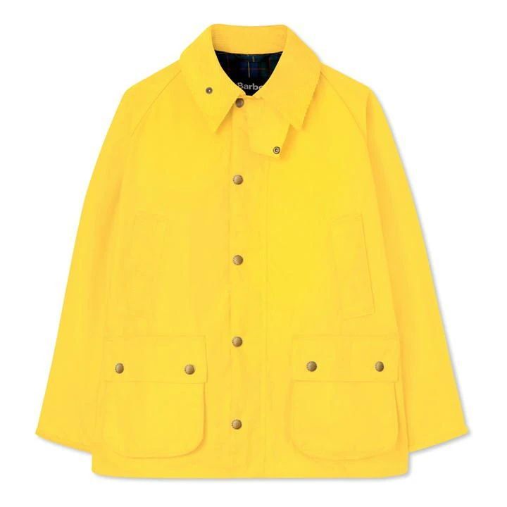Palm Angels X Barbour Malik Bedale Wax Jacket - Yellow