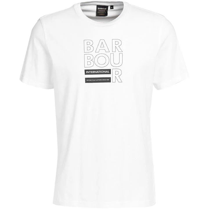Cube Graphic-Print T-Shirt - White