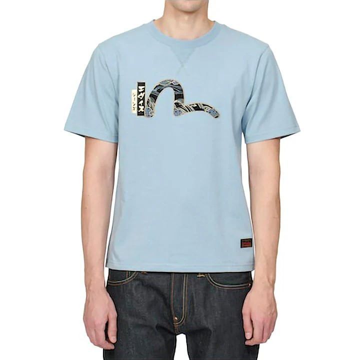 Evisu Seagull Emb T Sn99 - Blue