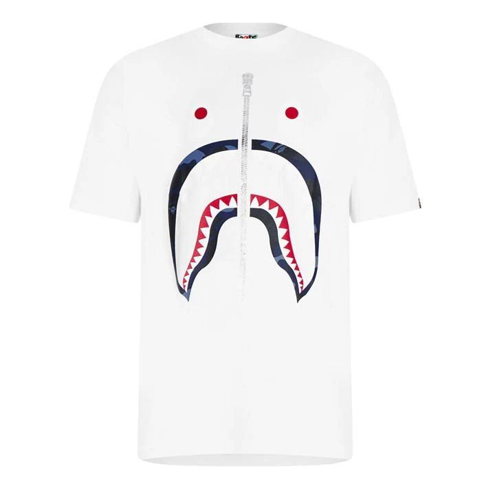 Shark Graphic T-Shirt - White
