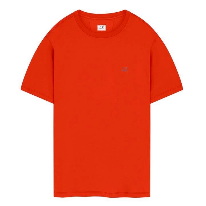 Short Sleeve Basic Logo T Shirt - Red