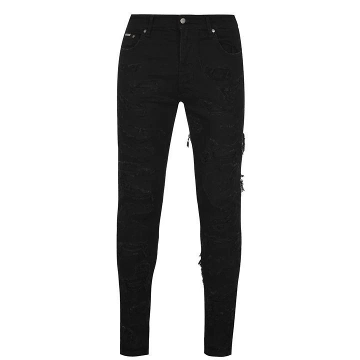 Shredded Jeans - Black