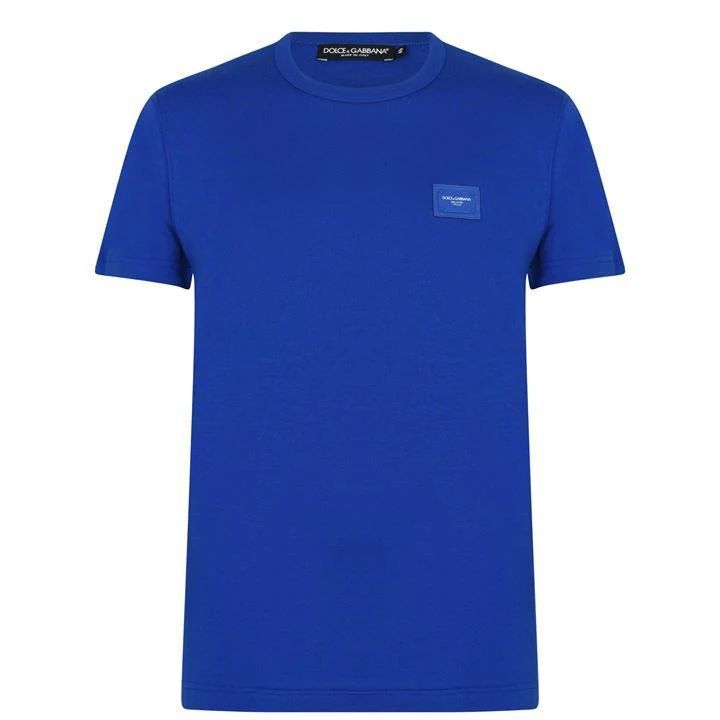 Logo Plaque t Shirt - Blue
