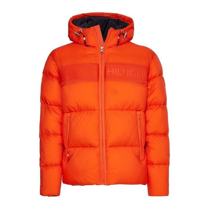 Tommy Hilfiger High Loft Puffer Jacket - Orange