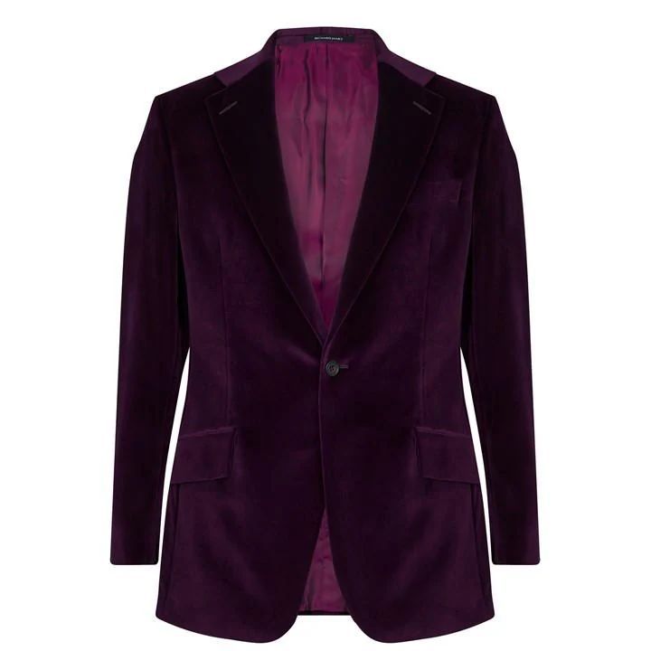 Velvet Jacket - Purple