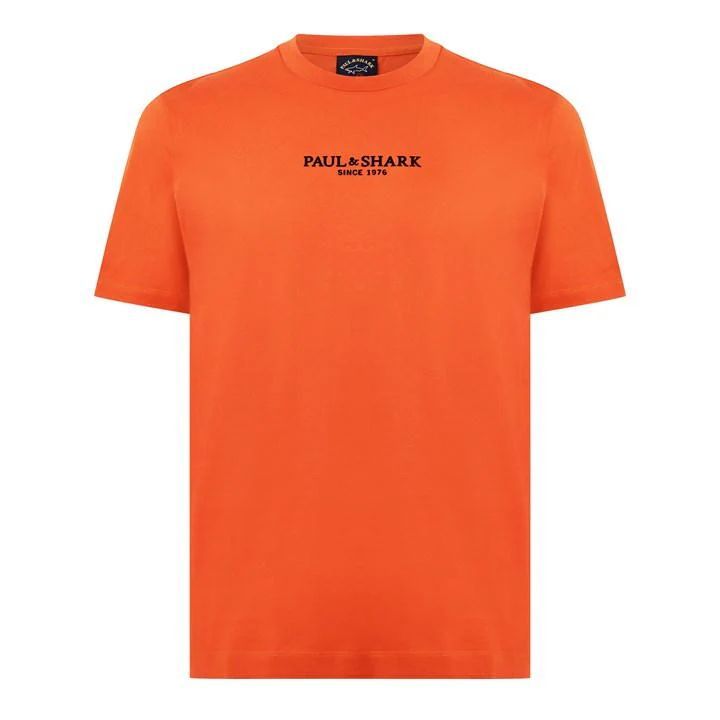 Organic Logo T-Shirt - Orange