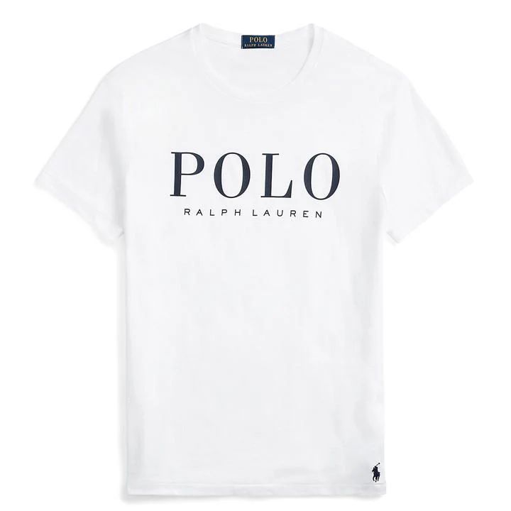 Polo Ralph Lauren Logo Print T-Shirt Mens - White