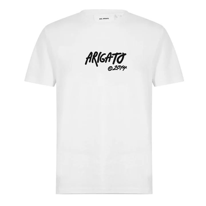 Graffiti Logo T Shirt - White