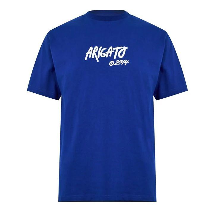 Graffiti Logo T Shirt - Blue
