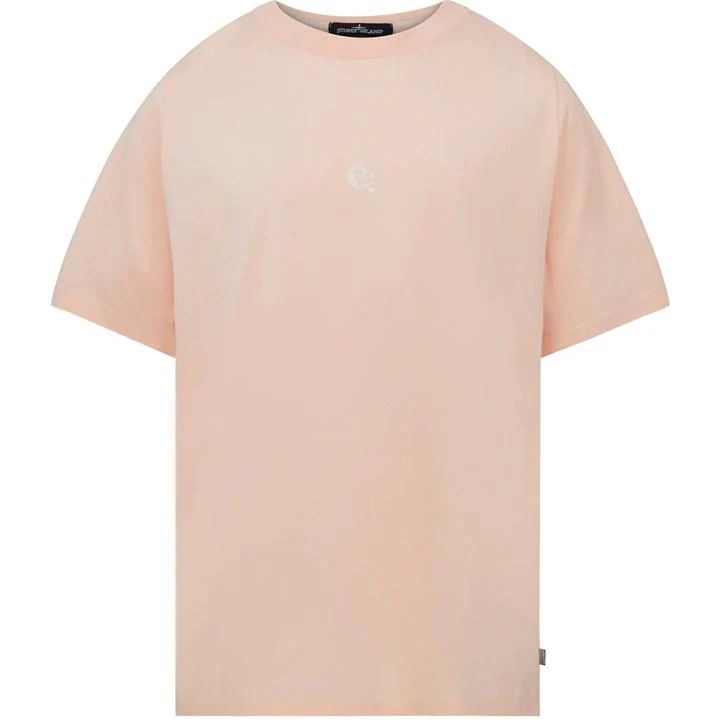 Logo Print T-Shirt - Pink