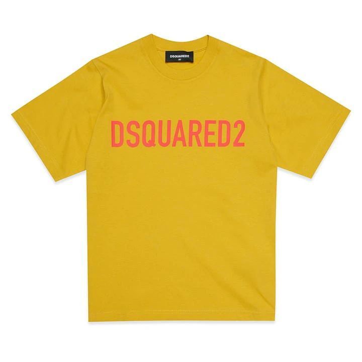 Slouch Logo T-Shirt - Yellow