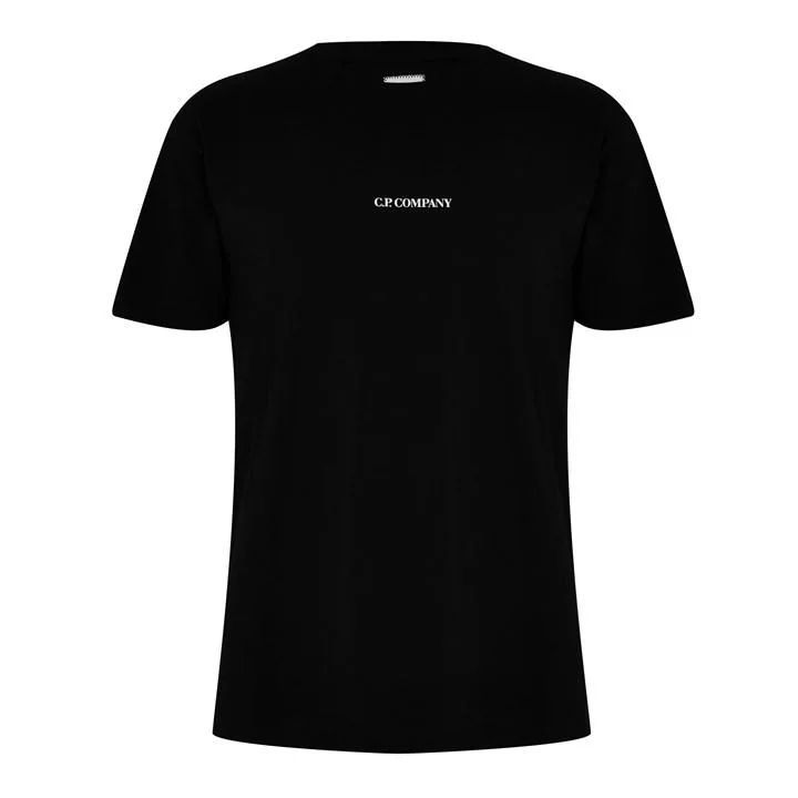 Rear Logo t Shirt - Black