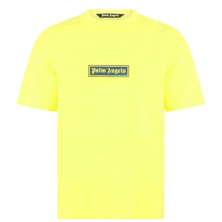 Box Logo t Shirt - Yellow