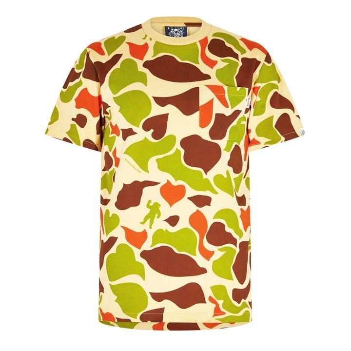 Camouflage Pocket T-Shirt - Beige
