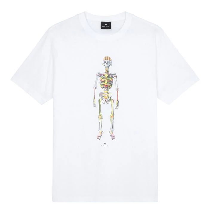 PS Skeleton Tee Sn31 - White
