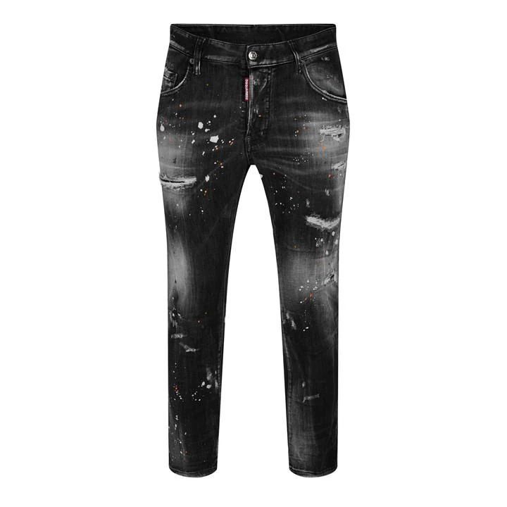 Skate Painted Jeans - Black